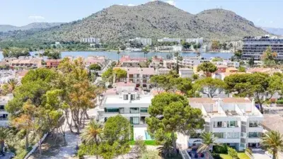 Adosado en Primera Linea de Mar Alcudia Mallorca Alquiler Temporada