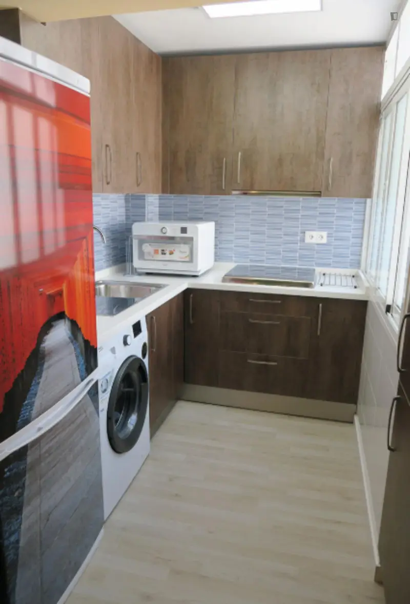 Habitacion Individual en Piso de 4 Habitaciones