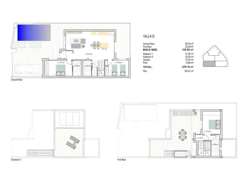Villa en Venta Roda Golf Murcia 3 Dormitorios Piscina Privada