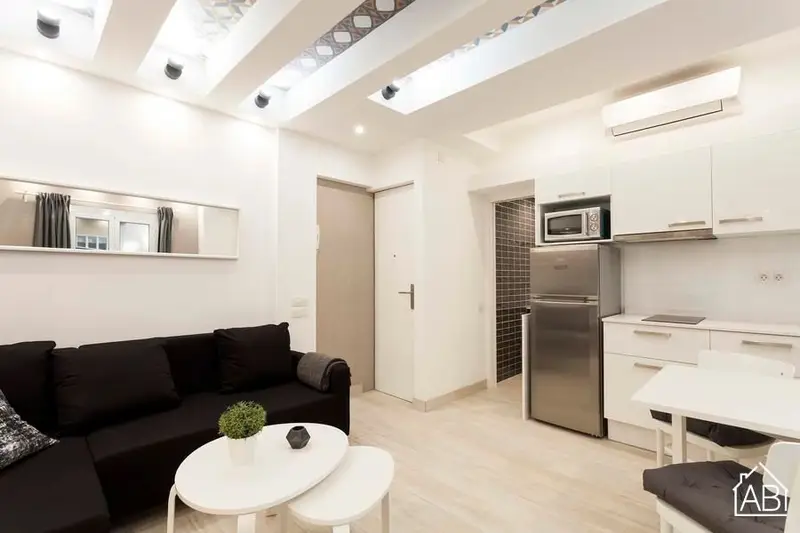 Apartamento Barceloneta para 2 con Balcón Cerca de la Playa