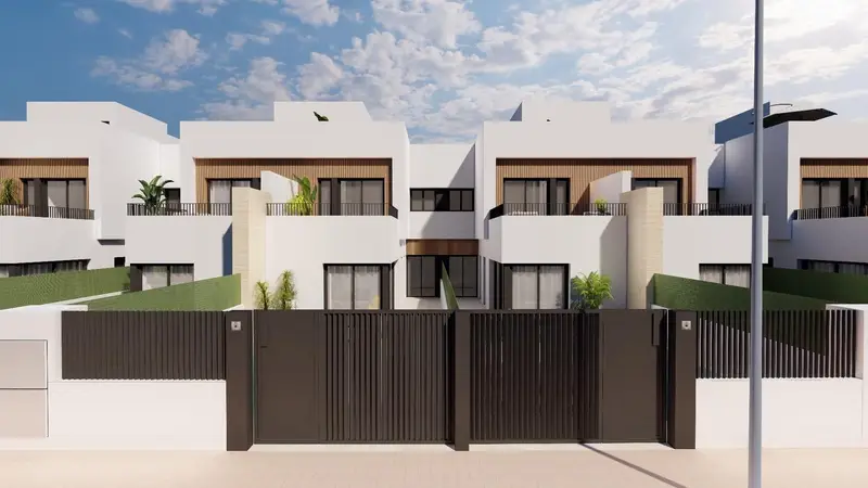 Villas Adosadas en Santiago de la Ribera Murcia con Piscina Privada