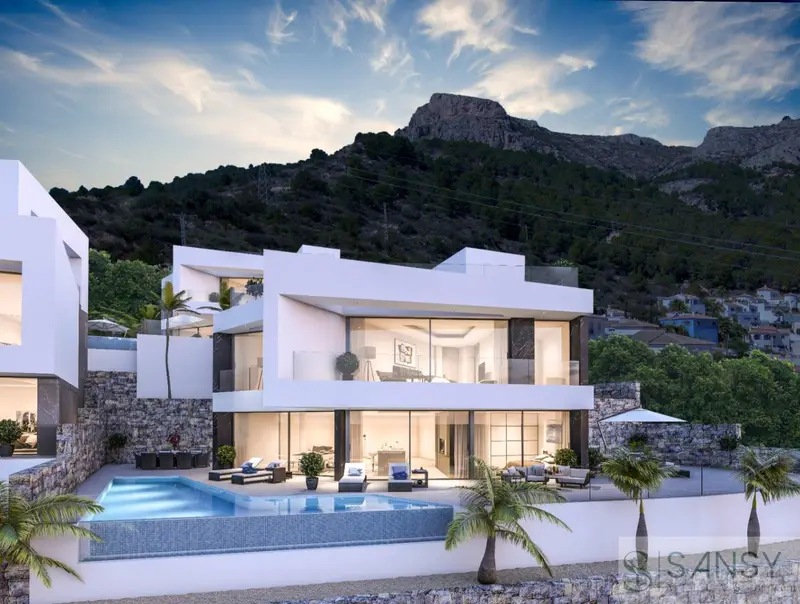 Villa Lujo 4 Dormitorios Piscina Terrazas Calpe