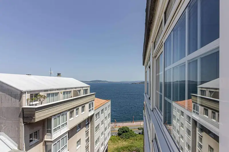Apartamento en venta en A Coruna Monte Alto con vistas al mar