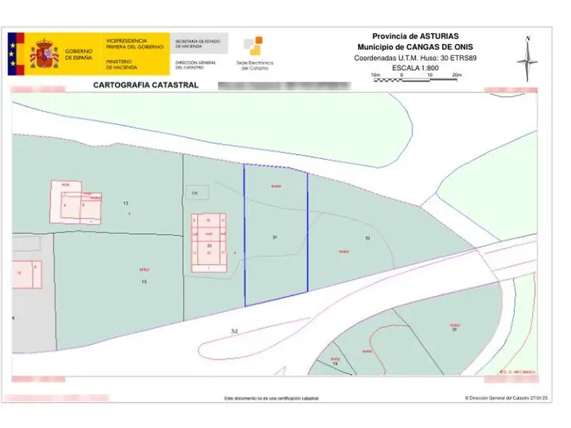 Suelo Residencial en Venta Asturias 2671m2 CAN0000098333