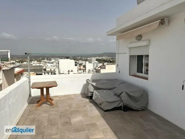 Alquiler loft amueblado terraza