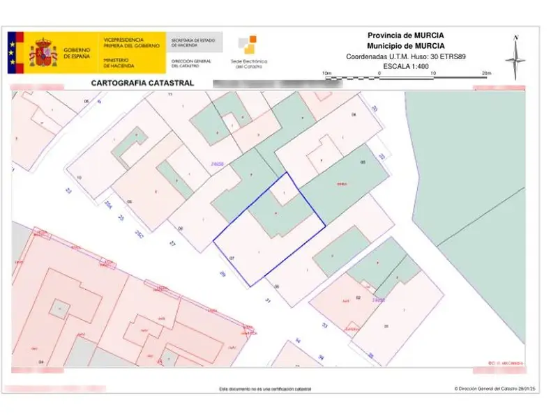 Venta Terreno en Murcia Centro Cerca Hospital HLA La Vega