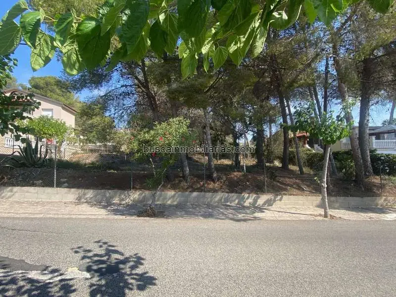 Parcela en Venta Cunit 1066m2 Vistas al Mar