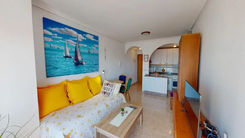 Apartamento en venta La Manga del Mar Menor: Vistas al mar, amueblado y con piscina