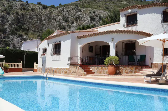 Villa 3 Dormitorios Piscina Privada Jalon