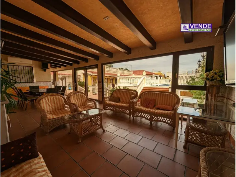 Venta Casa Piscina Terraza Sax Chalet 539m2