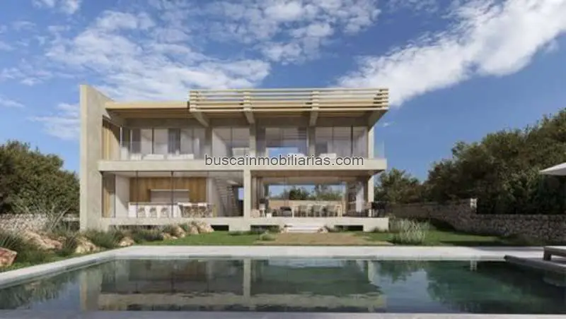 Parcela en Venta Nova Santa Ponsa Villa Moderna Proyecto Aprobado