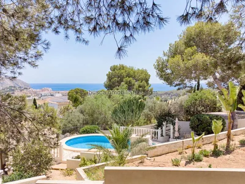 Parcela Rustica en Venta en Tabaira Moraira con Vistas al Mar