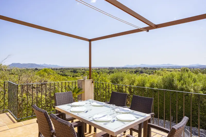 Casa Rural 3 Dormitorios Mallorca Alquiler Familia Piscina BBQ