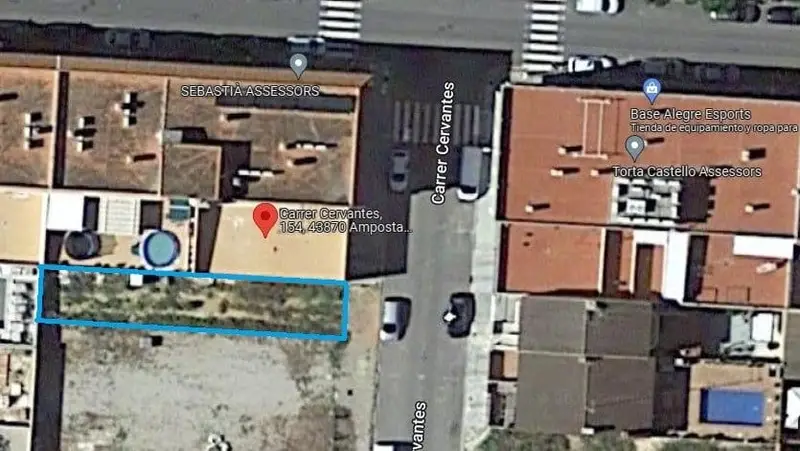 Solar en Venta Amposta Tarragona 165m2 Casa Unifamiliar