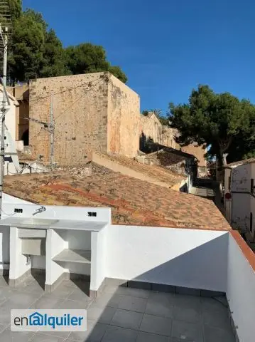 Alquiler casa amueblada terraza Centro urbano