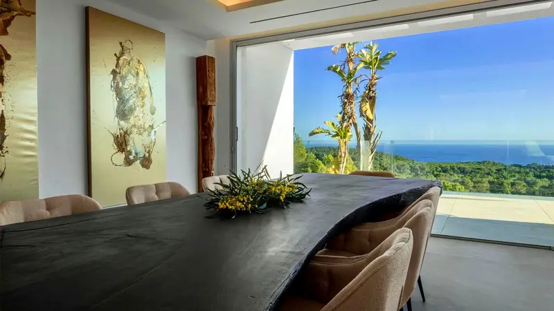 Villa de Lujo en Es Cubells Ibiza 5 Dormitorios Vistas al Mar