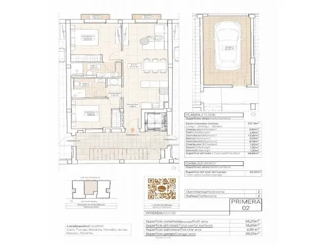 Viviendas en Hondón de las Nieves: Apartamentos de 1 2 y 3 Dormitorios