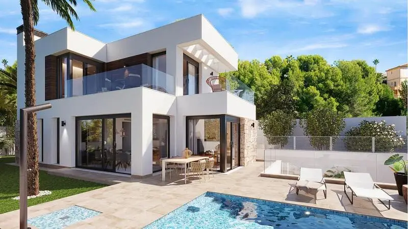 Villa de Lujo en Finestrat Costa Blanca 3 Dormitorios Piscina Privada