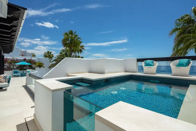 Atico 6 Dormitorios Milla Oro Marbella Lujo Vistas Mar