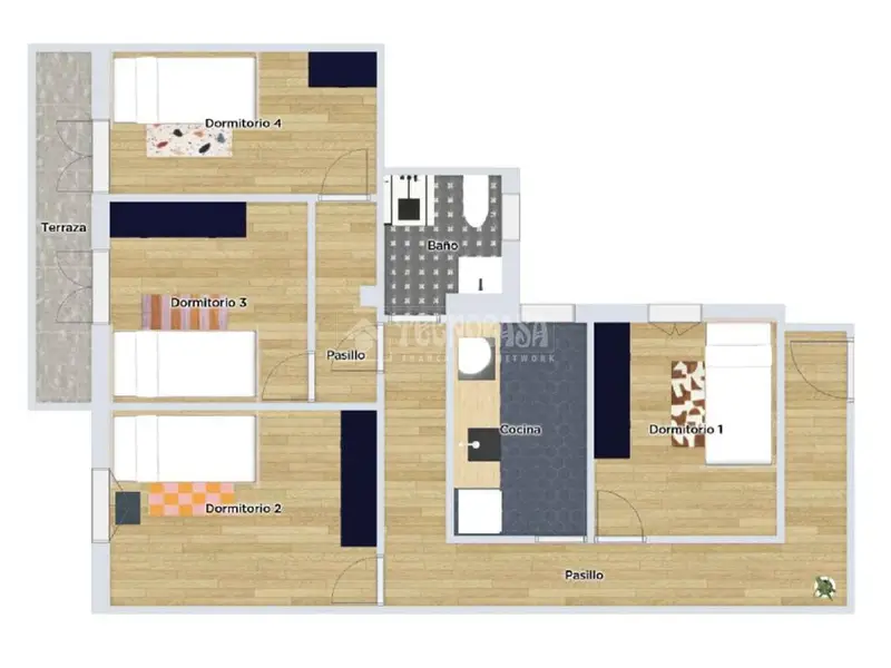 Piso en Venta en Usera Madrid