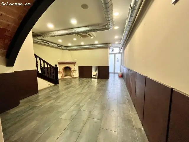 Local Comercial en Calella Calle Sant Joan 135m2 con Jardin