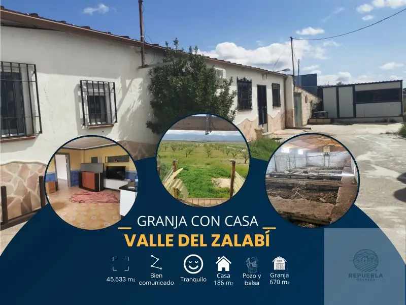 Venta Finca de 2 habitaciones en Hernan-Valle - Ref: FIN_125