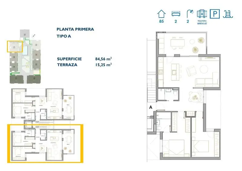 Apartamentos en San Pedro del Pinatar: 2 y 3 Dormitorios, Cerca del Mar