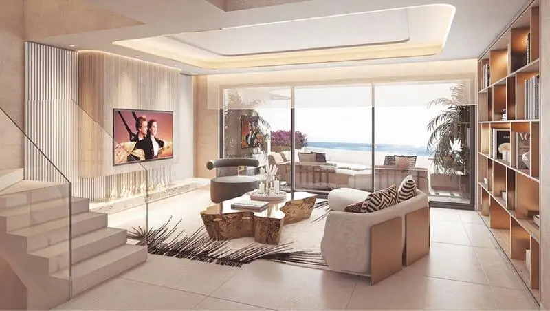 Apartamento en Primera Linea de Playa Las Chapas Marbella