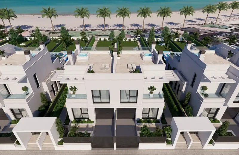 Villa de Lujo en Los Alcázares Primera Linea de Playa