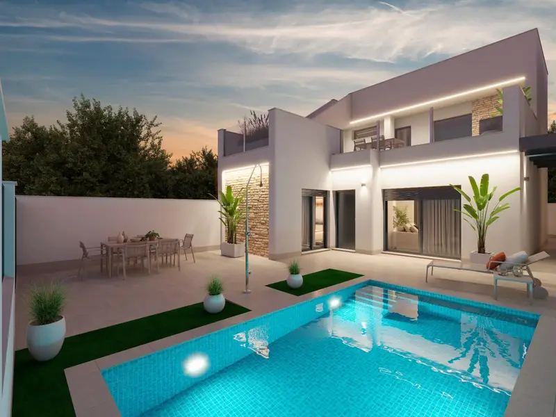 Villa de Lujo en Roda Golf Murcia 3 Dormitorios Piscina Privada
