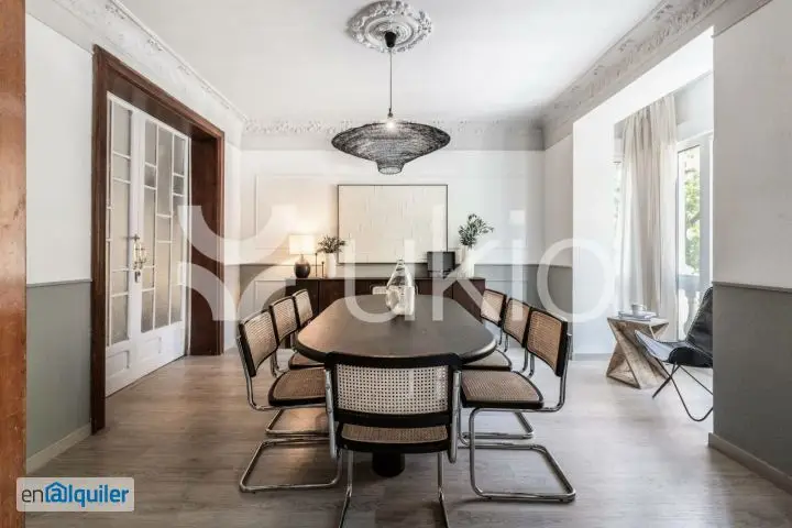 Alquiler Piso Amueblado Chamberi 4 Dormitorios Oficina 2 Baños