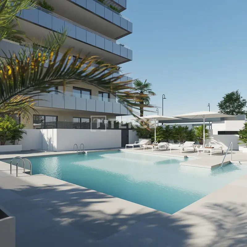 Apartamentos en Mijas Costa con Piscina y Terrazas