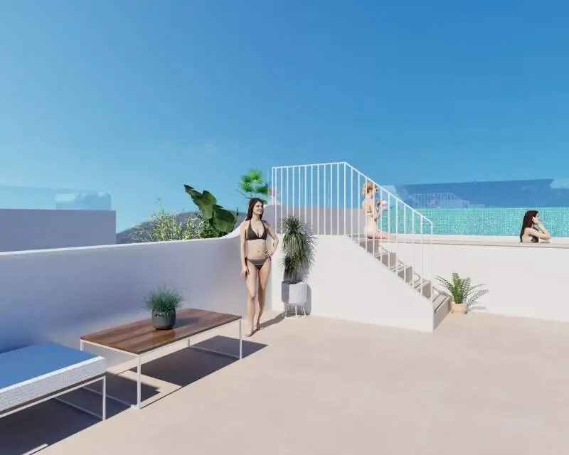 Bungalows en Torre de la Horadada cerca de la playa
