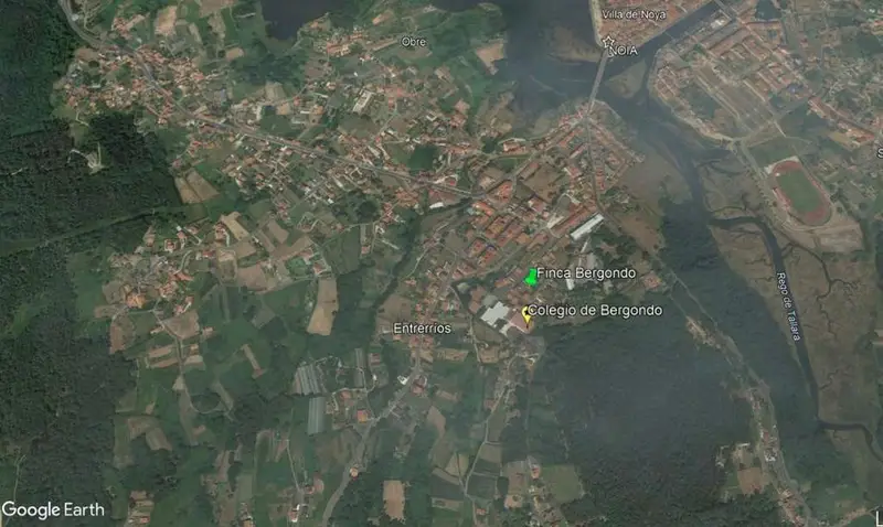Parcela Edificable 633m2 Bergondo Noia Segregable