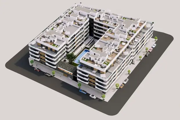 Apartamento 2 Dormitorios Santa Pola Costa Blanca