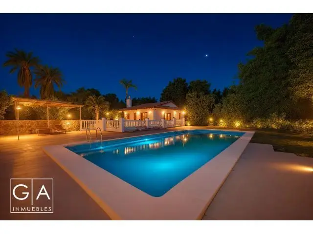 Chalet en Venta Sax Alicante 3 Dormitorios Piscina Barbacoa