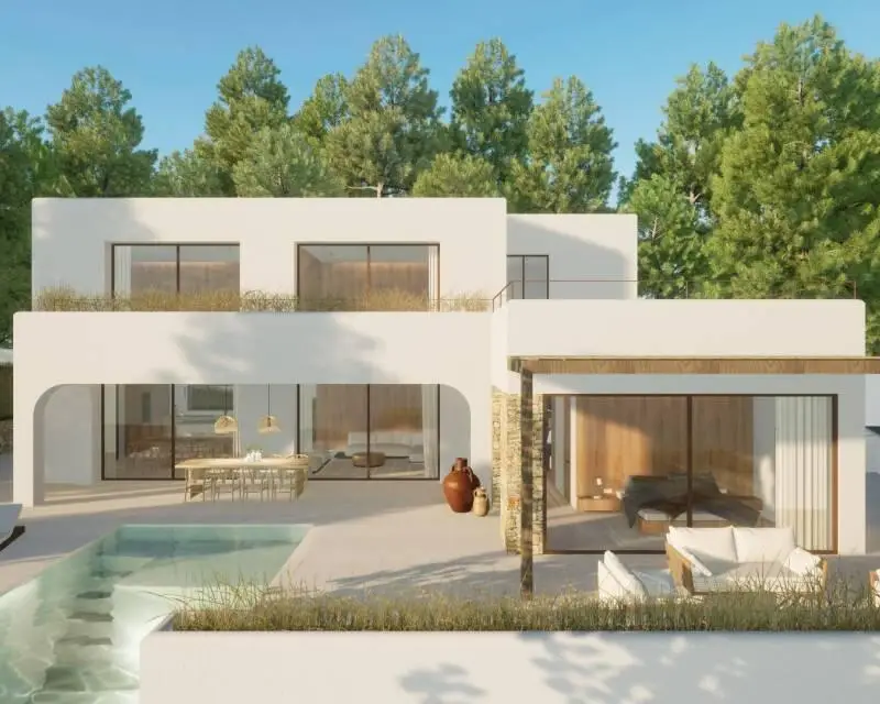 Villa de Lujo 4 Dormitorios Moraira Piscina Infinita