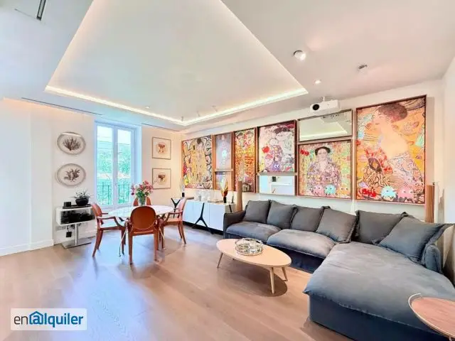 Piso en Alquiler Barrio Salamanca Madrid 120m2 2 Dormitorios