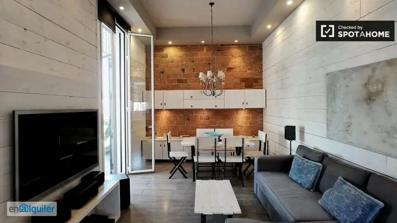 Apartamento 2 Dormitorios Balcon Jacuzzi Barcelona