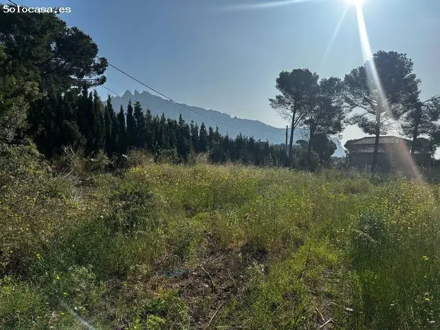 Terreno Urbanizable El Bruc Vistas Montserrat