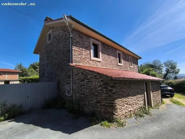 Casa Piedra O Pino 204m2 Semi Reformada Horreo Parcela 1870m2