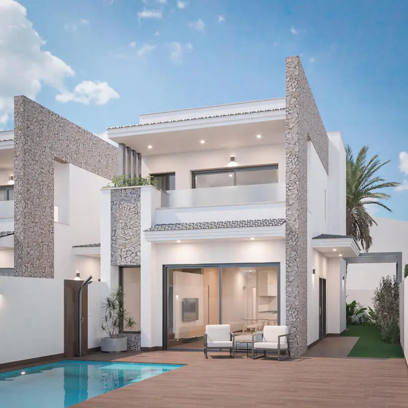Villa en Venta San Pedro del Pinatar 3 Dormitorios Piscina Privada