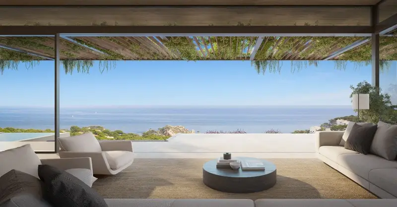 Chalet de Lujo en Tamariu 5 Habitaciones Piscina y Vistas al Mar