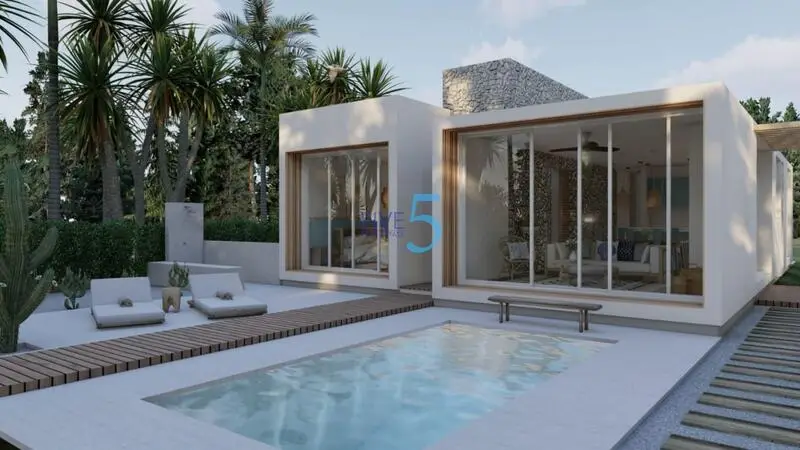Villa Ibicenca en Fortuna Murcia
