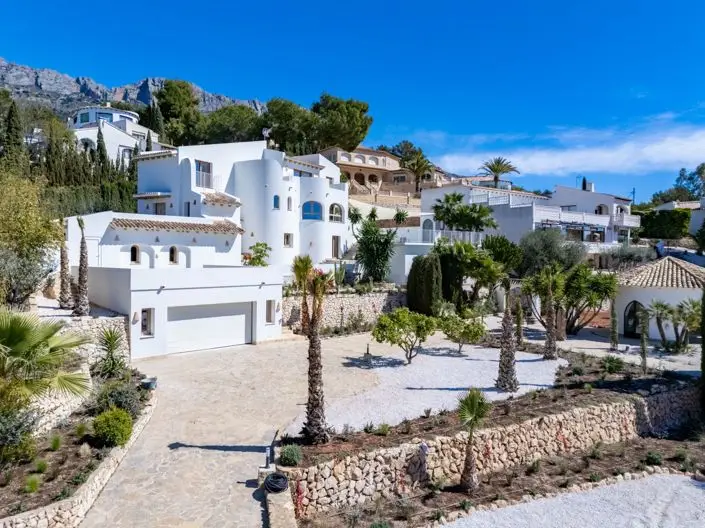 Villa de Lujo en Altea 5 Dormitorios Piscina Infinita