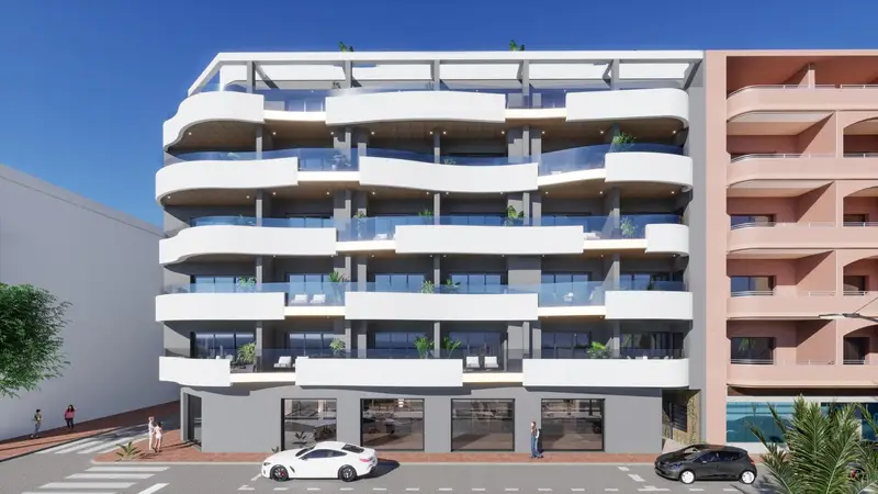 Apartamento 2 Dormitorios Torrevieja Cerca Playa Piscina
