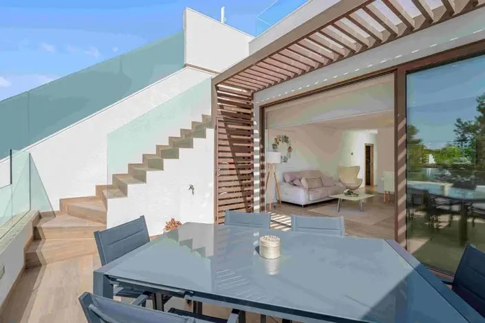 Ático 2 Dormitorios Las Colinas Lujo Amueblado Terraza Piscina