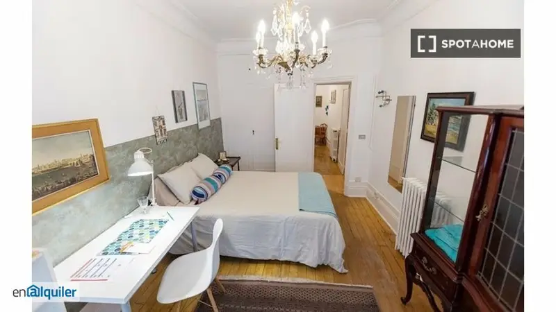 Habitacion Amueblada Apartamento 7 Dormitorios Indautxu Bilbao