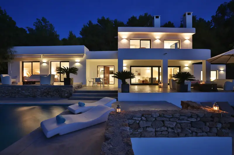 Villa de Lujo 4 Dormitorios Ibiza Piscina Privada Vistas al Mar