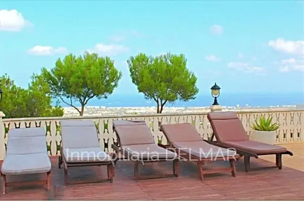 Chalet con Licencia Turistica en Ibiza 5 Dormitorios Piscina Vistas Panoramicas